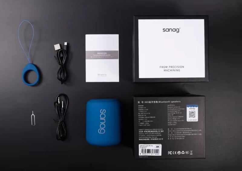 Fashion Colorful Subwoofer Outdoor Waterproof Dustproof Mini Portable BT5.0 Speaker with TF Card & Stereo Hifi Macaron