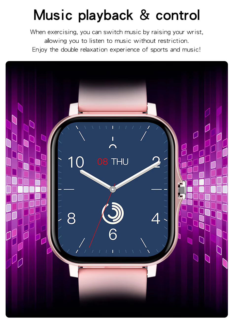 Smart Watch for Women Men Blood Pressure Monitor Y68 Smart Watch Multi-Sport Mode Answer Call