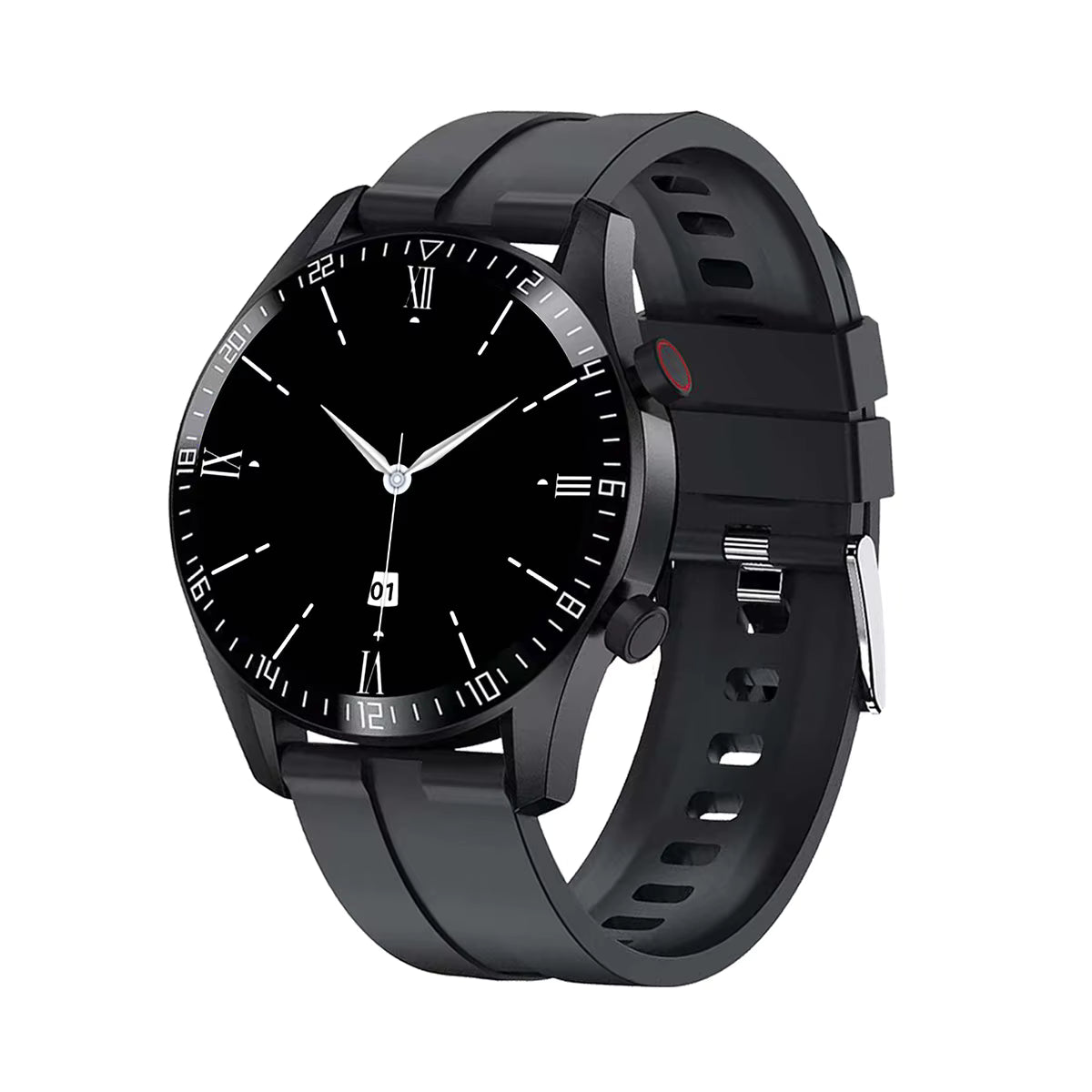 H1 Bluetooth Call Men's Watch Huaqiang North Heart Rate Blood Pressure Monitoring Multifunctional Waterproof Health Smart Watch