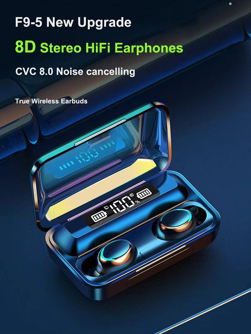 F9-5c Electronic V5.0 Headset Ear Bud air Dots Tws Pro Supplier air Pro Earphone Wireless Earphones OEM Air Earbuds