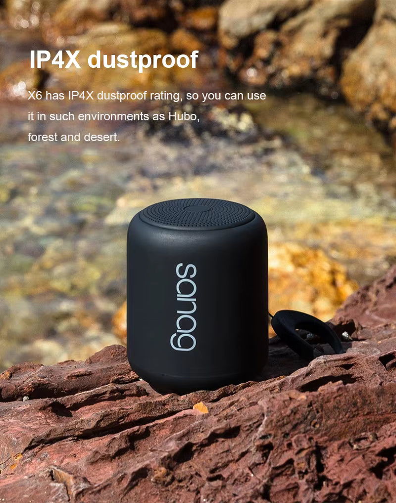 Fashion Colorful Subwoofer Outdoor Waterproof Dustproof Mini Portable BT5.0 Speaker with TF Card & Stereo Hifi Macaron