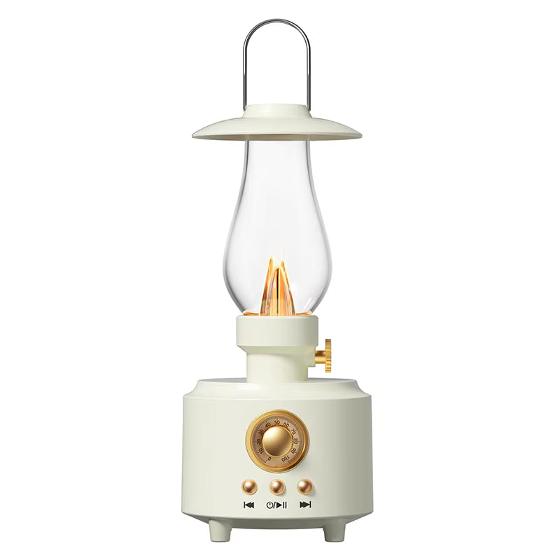 Classic Vintage Kerosene Retro New bluetooth Speaker Lamp Sound Music Waterproof Wireless Speakers Audio Player for Room/outdoor