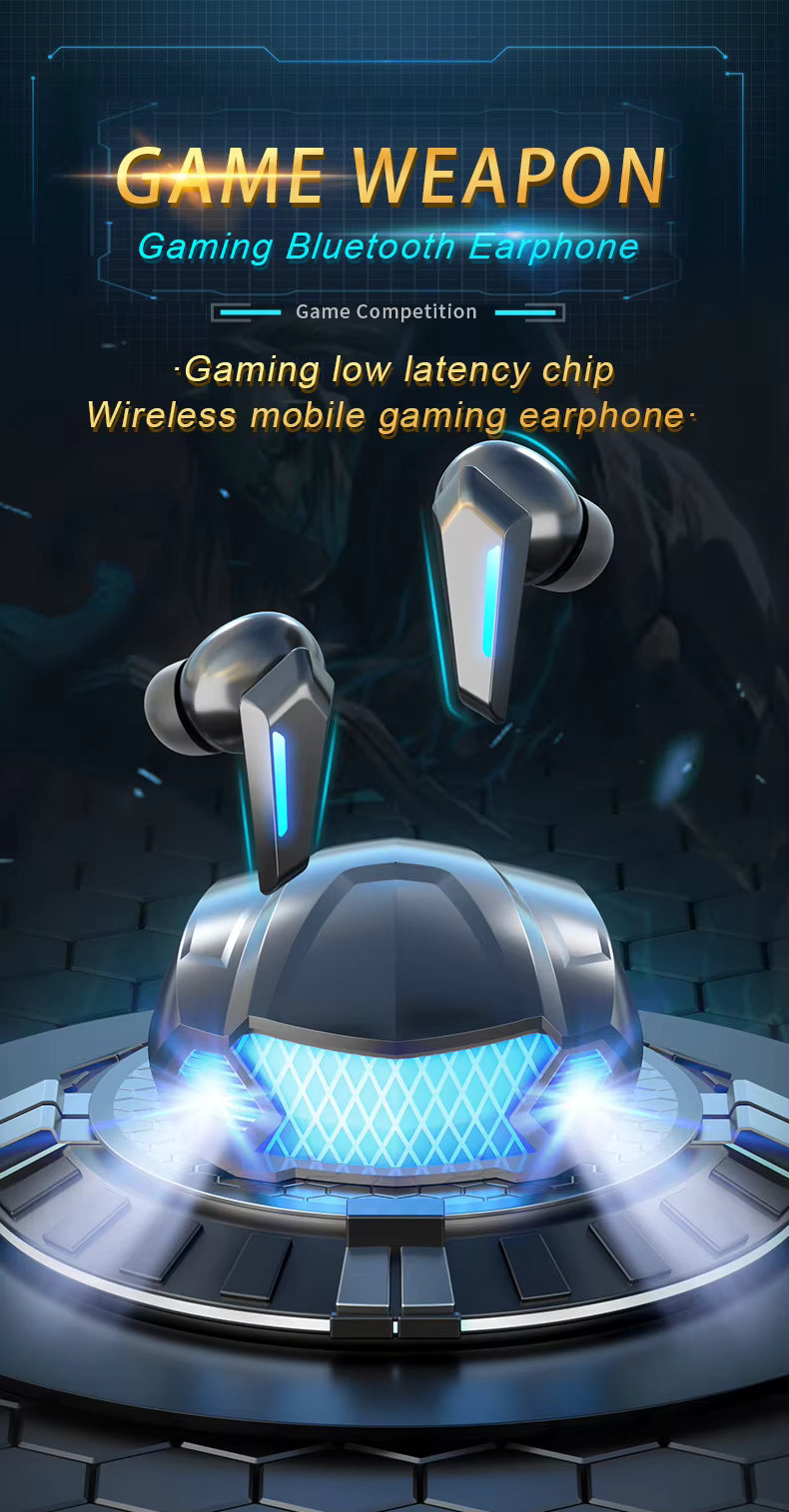 M5 Low Latency In-ear Game Earbuds Wireless Game Earbuds 3d Surround Stereo Headset Tws Gaming Earphone