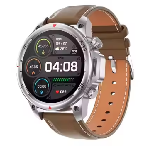 DK68 Smart Watch Men Women LED Strong Light IP67 Waterproof NFC Heart Rate
